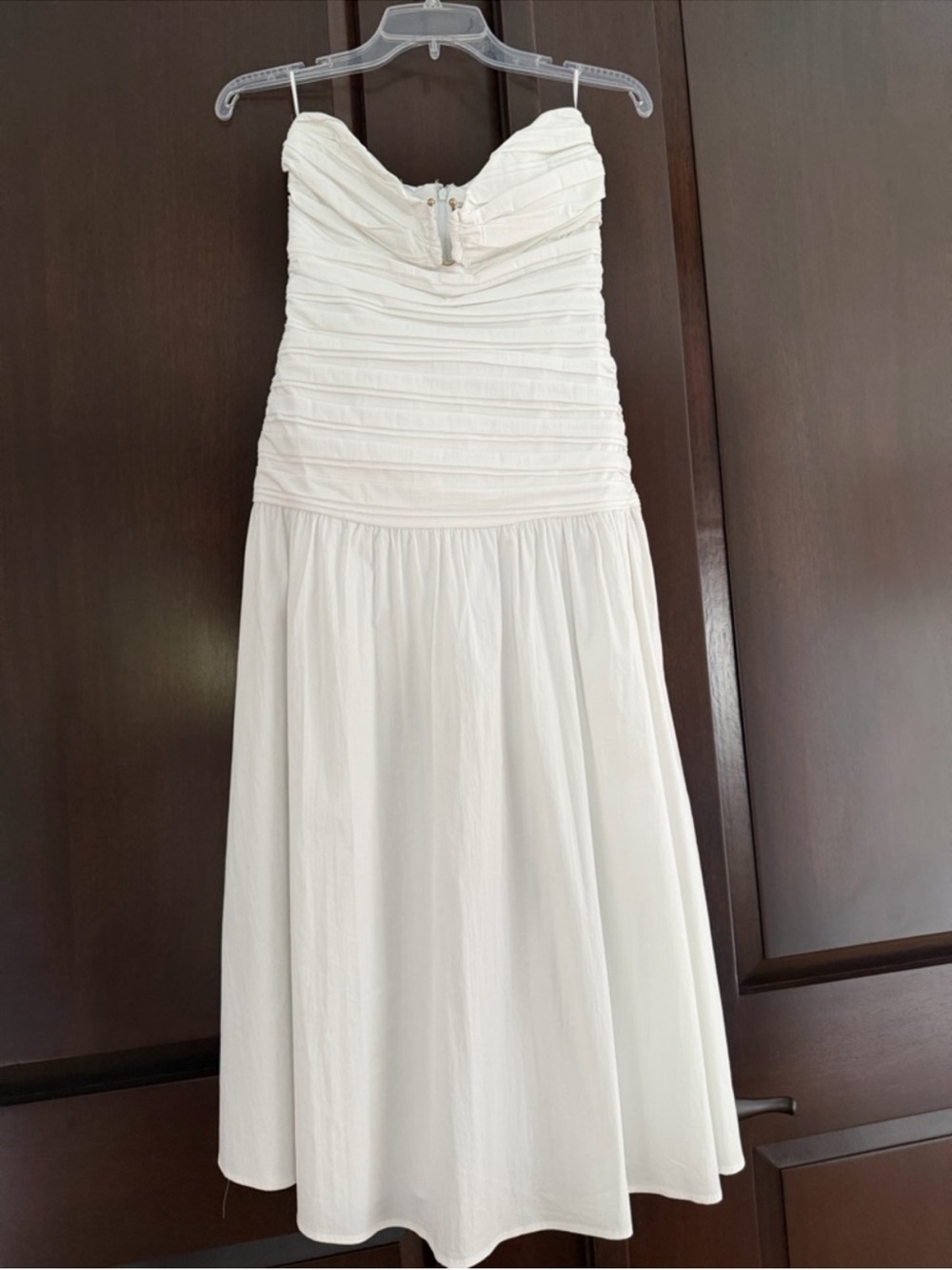 Mango White Dress